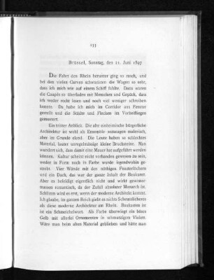 Brüssel, Sonntag, den 21. Juni 1897