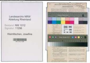 Entnazifizierung Josefine Kleintitschen , geb. 16.01.1912 (Lehrerin)