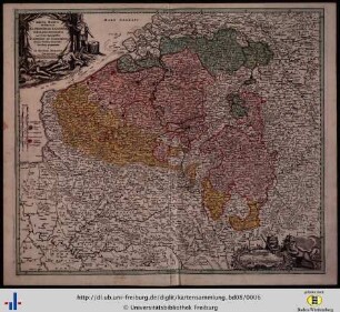Arena martis in Belgio qua provinciae X catholicae inferioris Germaniae.