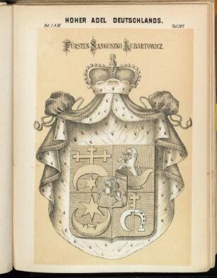 Taf. 307. Fürsten Sanguszko Lubartowicz.