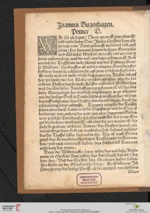 Johannes Bugenhagen Pomer D.