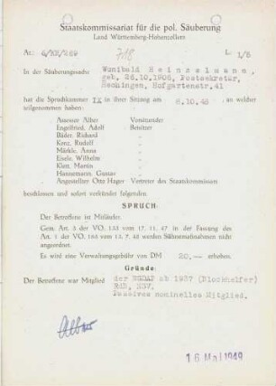 Heinzelmann, Wunibald