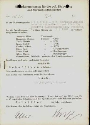 Scheffler, Marianne