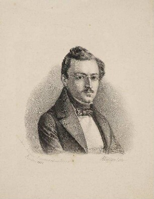 Bildnis von Ferdinand Muth (1813-1874)