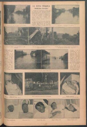 La nota trágica : Inundaciones - Derrumbes