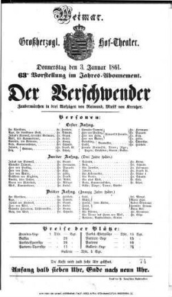 Der Verschwender