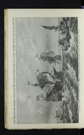 Tafel: The proud Spanish Galleon reaches England [...]