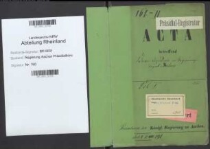 Kreis-Deputierte im Regierungsbezirk. Bd. 1