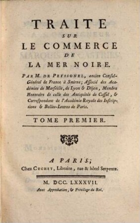 Traité sur le commerce de la Mer Noire, 1