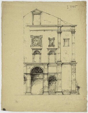S. Bento zu Coimbra, Fassade