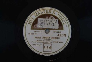 Proses lyriques : De fleurs / (Debussy)