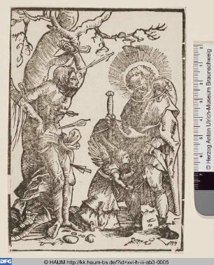 Die Hll. Sebastian und Rochus