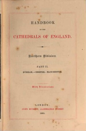 Handbook to the cathedrals of England : Southern division. 6,2