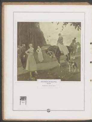 Recuerdo de Colonia Suiza - [Ilustración] : Preliminares de un paseo