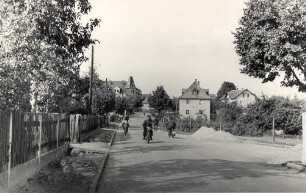 Straßenbild in Großdubrau : Napohlad na wjesku Wulka Dubrawa