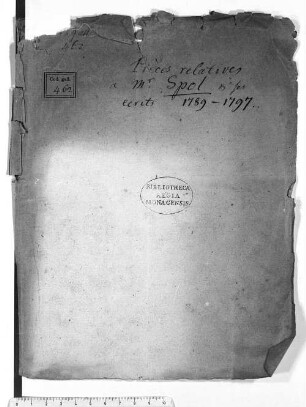 Lettres et oeuvres diverses, tant en vers qu'en prose, par un villageois amateur, tome 16 - BSB Cod.gall. 462
