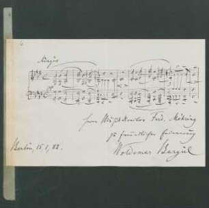 Albumblätter; f-Moll