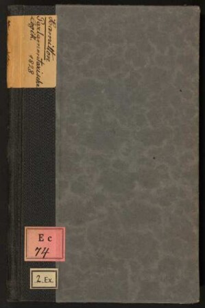 W. G. Hamilton's Parlamentarische Logik : aus dem Engl.