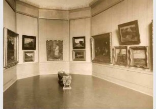 Blick in die Ausstellung der Nationalgalerie, 2.Saal