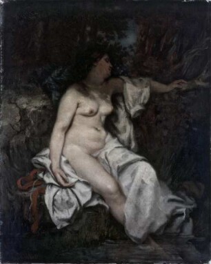 Schlafende Badende