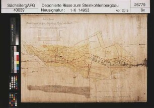 Brendel, [Rittergutsbesitzer], Steinkohlenwerk, Wurgwitz bei Dresden, Baue auf dem 1. Flöz (mit Nachbringungen)