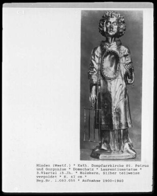 Reliquienstatue des heiligen Laurentius