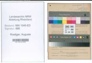 Entnazifizierung Auguste Roettger , geb. 12.05.1914 ()