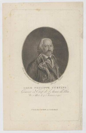 Bildnis des Adam Philippe Custine