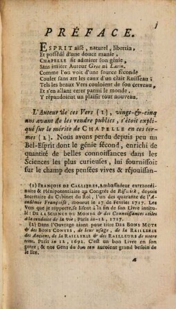 Oeuvres de Chapelle et de Bachaumont