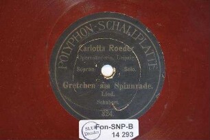 Gretchen am Spinnrade : Lied