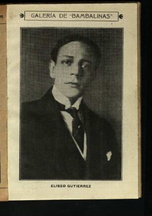 Galería de Bambalinas - Eliseo Gutierrez