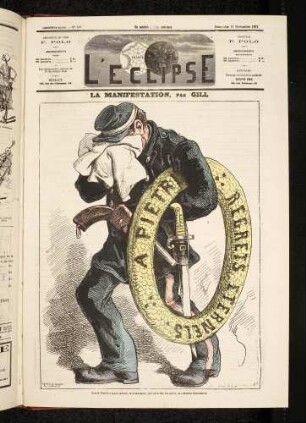 La manifestation, par Gill
