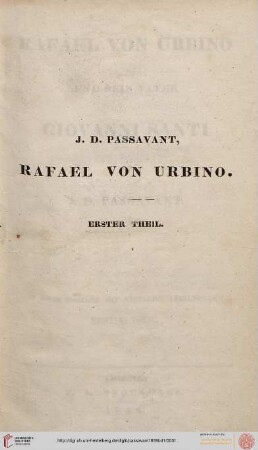 Band 1: Rafael von Urbino und sein Vater Giovanni Santi