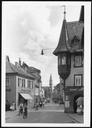 Meiningen, Blick zur Stadtkirche Unserer lieben Frauen