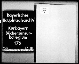 Verhinderung der Verbreitung aufrührerischer, revolutionärer Schriften aus Frankreich