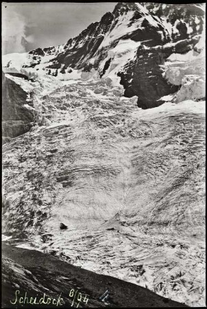 Eigergletscher, von der Kleinen Scheidegg aus gesehen