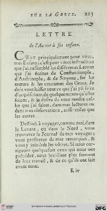 Lettre de l’auteur à ses enfans