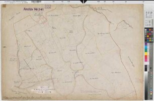 Langenholthausen (Balve), Blintrop (Neuenrade), Umlegung Langenholthausen-Blintrup, Bl.16 Urkarte II Blintrop Flur 8