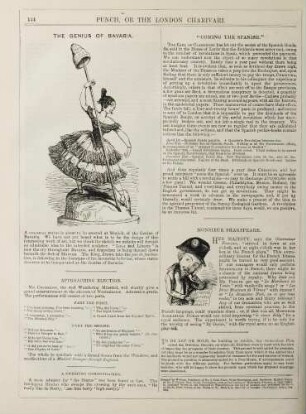 The genius of Bavaria; Monsieur Shakespeare