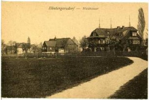 Hintergersdorf. Waldhäuser