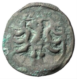 Fundmünze, Pfennig (einseitig), 15. Jh.