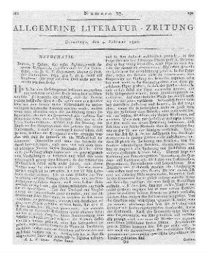 Praktisches Handbuch für empirische Feldmesser. Frankfurt am Main: Jäger 1799