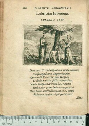 Lubricum Iuventutis. Emblema XXXV.