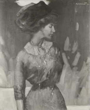 Damenbildnis (Frau des Malers?)