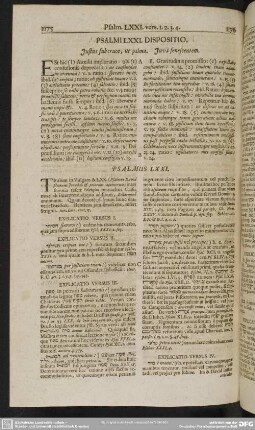 Psalmi LXXI. Dispositio. Justus subcruce, ut palma. Juva senescentem