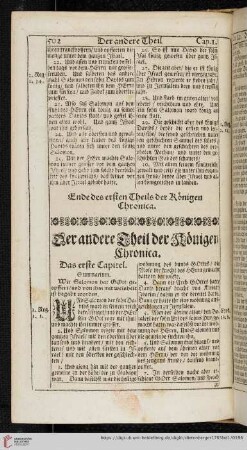 Der andere Theil der Königen Chronica