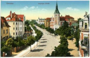 Grimma. Leipziger Straße