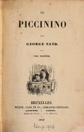 Le Piccinino : Par George Sand, 3