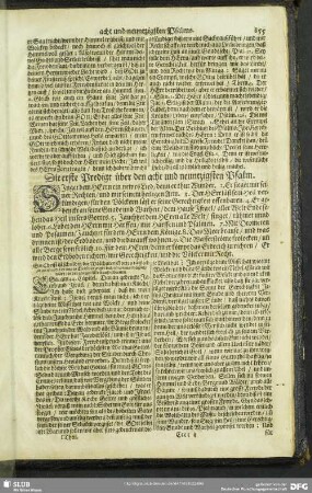Auslegung des acht und neuntzigsten Psalms