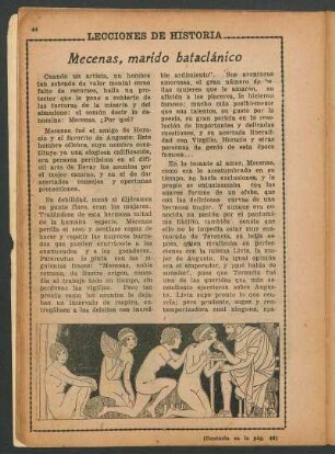 Mecenas, marido bataclánico